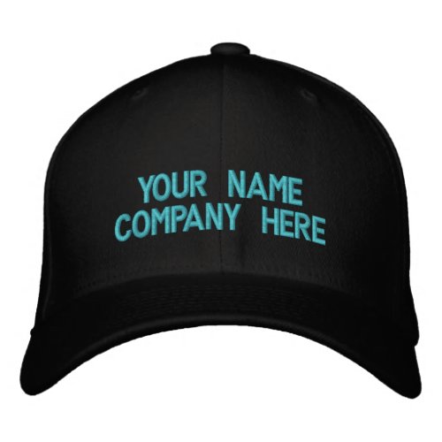 Custom Text Your Name Hat Embroidered Baseball Cap