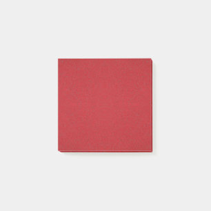 Custom Textured Brick Red Square Post-It® Notes