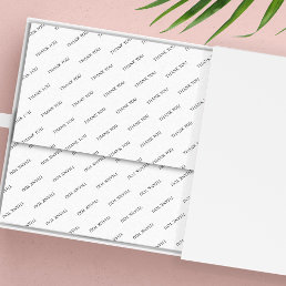Custom Thank You Business  Tissue Paper