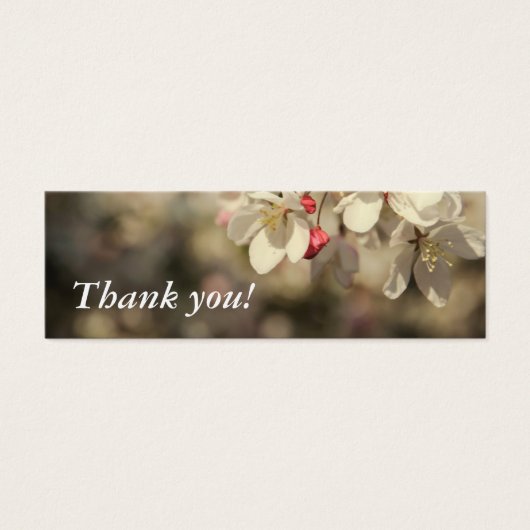 Custom Thank You card for volunteers (Front)