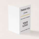 Custom Thank-You Card Template<br><div class="desc">Custom professional thank-you card template for realtors,  small businesses,  and entrepreneurs – easy to personalize with your branding.
Part of our Modern Realtor Branding Kit,  see our store for the full set.</div>