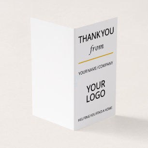 Custom Thank-You Card Template