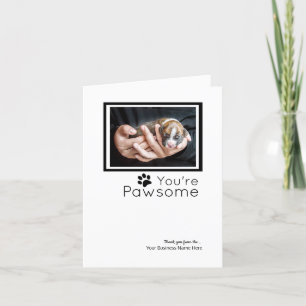 Custom Thank You Cards- Dog Cards