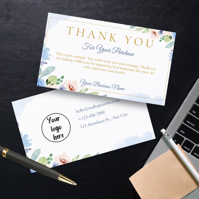 Custom Thank You Cards For Business (Custom Thank You Cards For Business)