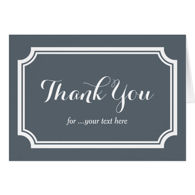 Custom Thank You Cards For Wedding Participants