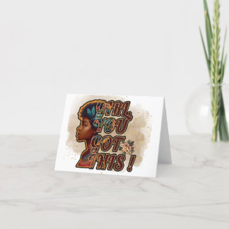 Custom Thank You Cards – Girl, You Got This!