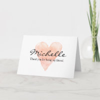 Custom Thank you for being my friend friendship