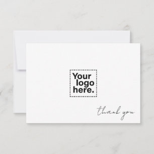 Custom Thank You Modern Business Promotional Card