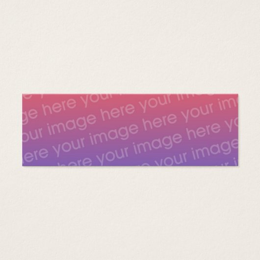 Custom Thank You Photo Bookmark w/Emerson Quote (Front)