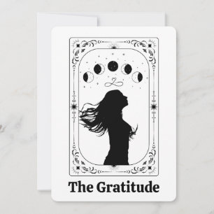Custom Thank You Tarot Magical Mystical Zodiac BFF Invitation