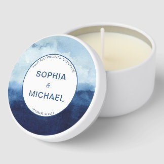 Custom Thank You Wedding Guests Gifts Celebrating Mini Candle Favors