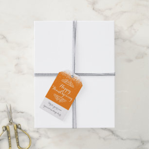 Custom Thanksgiving Gift Tags