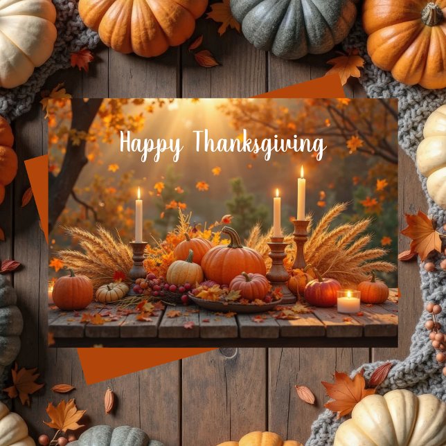 Custom Thanksgiving Greeting Card (Creator Uploaded)