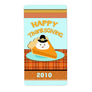 Custom Thanksgiving Label / Sticker