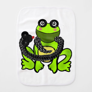 Custom The Friendship gift Baby Burp Cloth