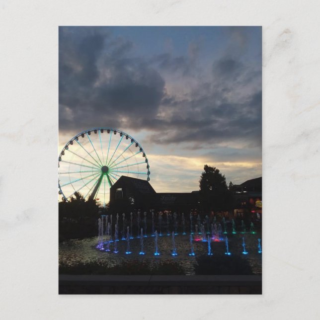 Custom The Island in Pigeon Forge Postcards (Front)