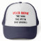 Custom the man myth legend hat