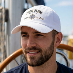 Custom The Nav Personalized Name Classic Navigator Hat
