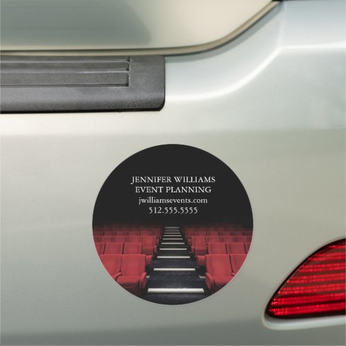 Custom Theatre Performing Arts Event Planner Car Magnet