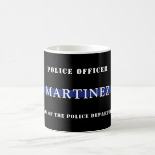 Custom Officer Mug, Police Officer Gifts, Police Coffee Mug, Cop