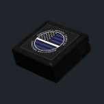 Custom Thin White Line USA Flag EMS EMT  Gift Box<br><div class="desc">Personalized Thin White Line USA Flag EMS EMT Paramedic Appreciation Gifts!</div>