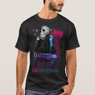 Custom Thinker Skull T-Shirt