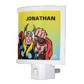 Custom Thor Punching Attack Night Light (Left)