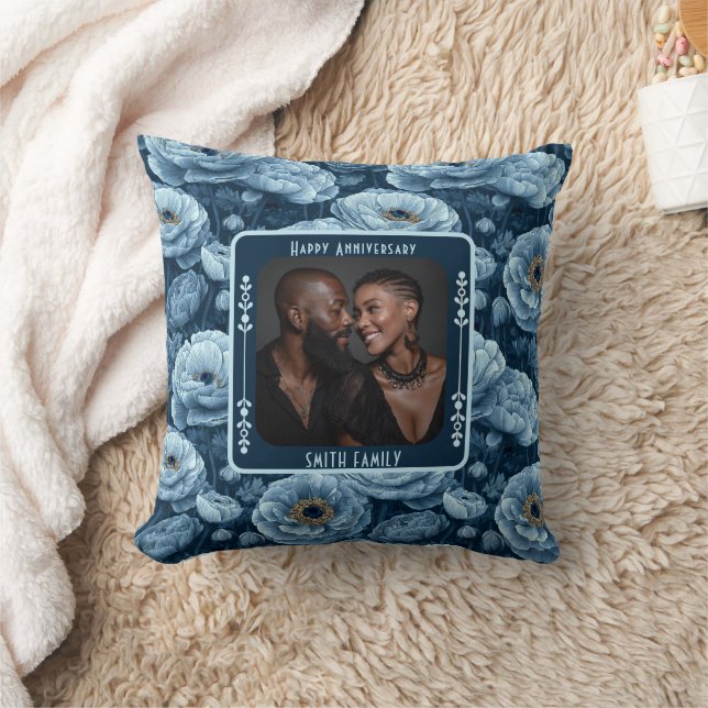 Custom Thoughtful 10Th Anniversary Throw Pillow  (Blanket)