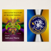 Custom Throw Card The Queen (Front & Back)