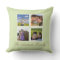 Custom Throw Pillows Photo Collage with Name