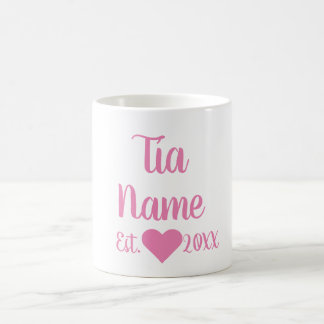 Custom Tia Established Pink Mug
