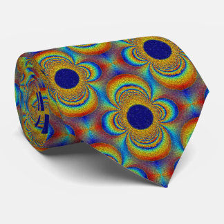 Custom Tie - Bold Design with Mosaic Texture