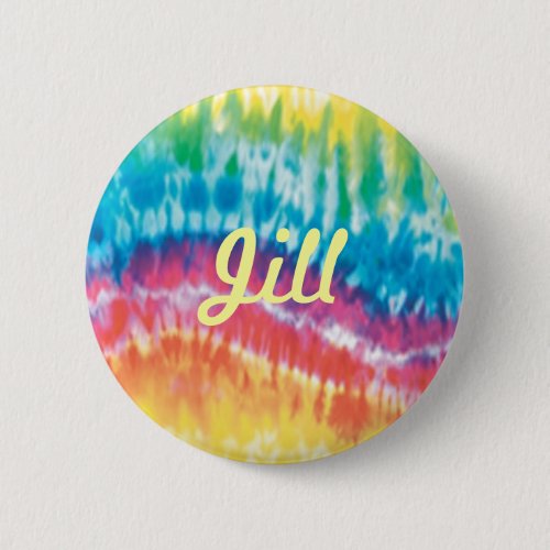 Custom Tie Dye Button