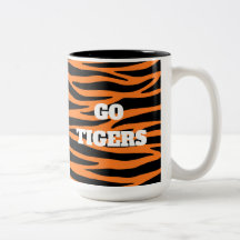 Custom Tiger Coffee Mug