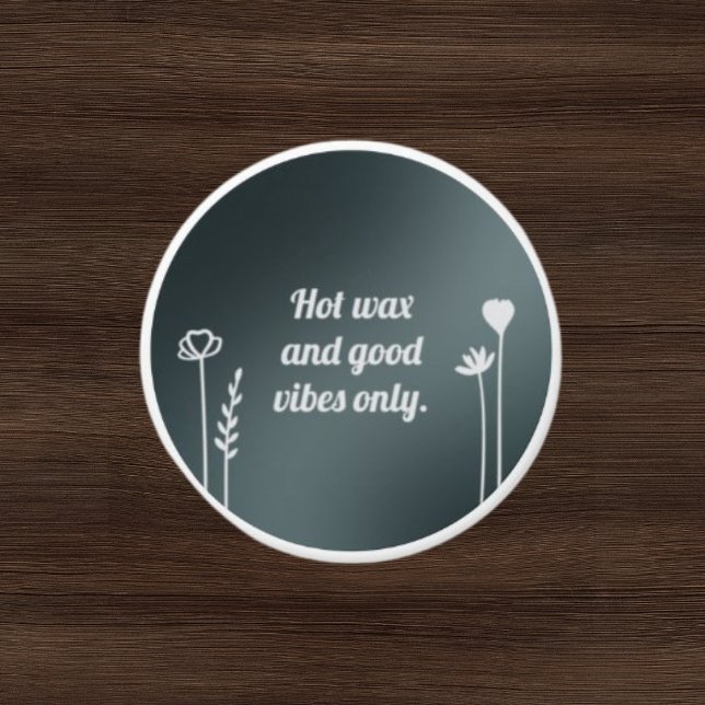 Custom Title in Dark Gradient Background Mini Candle Favors (Creator Uploaded)