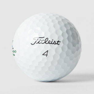 Custom Titleist Pro V1 Golf Balls - Personalized