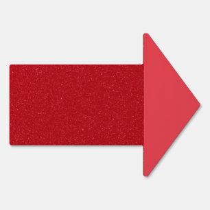 Custom Tomato Red Arrow Sign Right Noise Effect