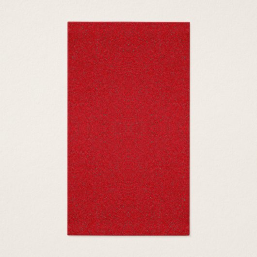 Custom Tomato Red Double-Sided Profile Card (Front)