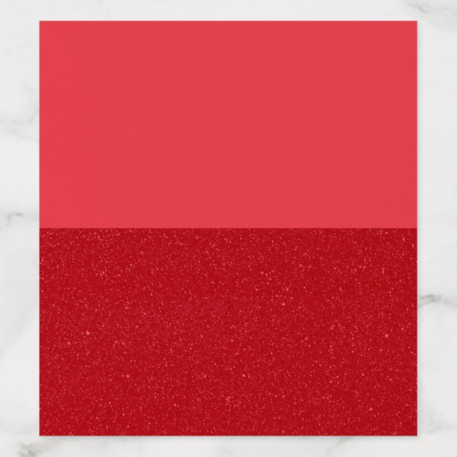 Custom Tomato Red Duo Envelope Insert (Design)