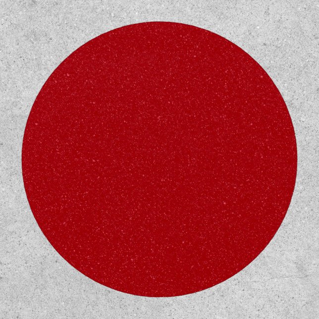 Custom Tomato Red Noise Patch (Front)