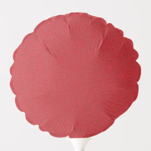 Custom Tomato Red Noise Round Balloon