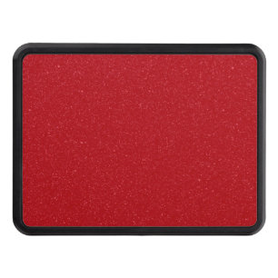 Custom Tomato Red Noise Trailer Hitch Cover (2")