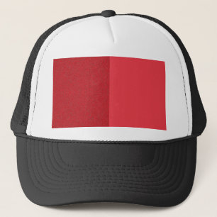 Custom Tomato Red Noise Trucker Hat