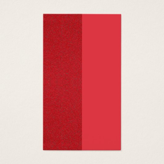 Custom Tomato Red Profile Card – Dual Texture (Front)