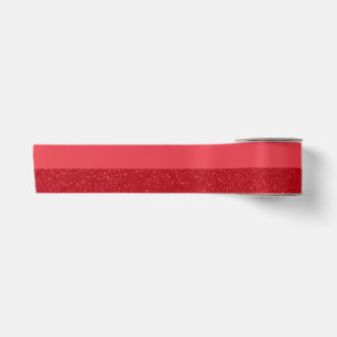 Custom Tomato Red Ribbon – Dual Texture