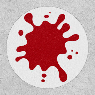 Custom Tomato Red Splash Patch (Editable)