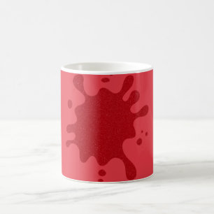 Custom Tomato Red Splat Mug