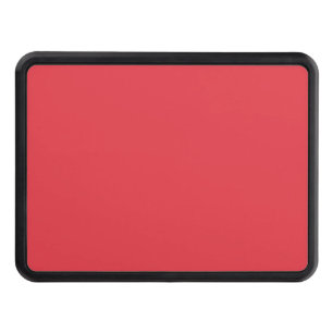 Custom Tomato Red Trailer Hitch Cover (2")
