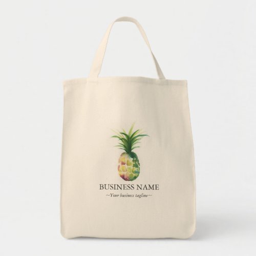 Custom Tote Bags Tropical Pineapple