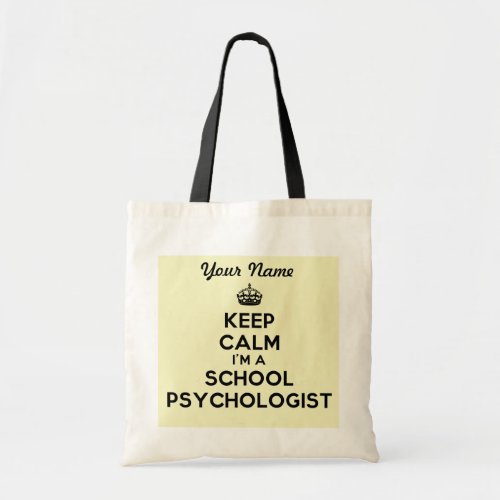 Custom Tote for a School Psychologist